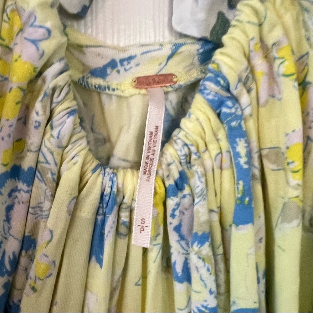 Free people yellow blouse - Picture 8 of 9